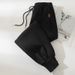 Black For Women, Spring And Autumn Thin New Loose Jogger Casual Pants, Harem Large Size Winter Fleece Sweatpants_desvips.com