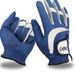 Genuine GOG Golf Men's Microfiber Cloth Left Right Hand Gloves Wear-Resistant Breathable Blue Free Shipping_desvips.com