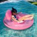 Inflatable Glitter Seat Float With Backrest & Handles - Floating Lounger For Pool, Lake & Beach (Trending Design)_desvips.com