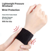 Sports Tendon Sheath Sprain Badminton Basketball Fitness Compression Wrist Strap Anti-slip Badminton Wrist Guard_desvips.com