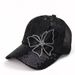 Spring/Summer New Sequin Bow Baseball Cap, Outdoor Sports Flat Cap, Fashionable Breathable Mesh Cap, Sun Protection Cap_desvips.com