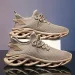 Men Casual Sport Breathable Lightweight Sneakers Outdoor Mesh Black Running Athletic Jogging Tenis Walking Shoes 260320_desvips.com