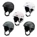 New one-piece ski helmet Outdoor sports single and double plate adult warm snow helmet_desvips.com