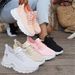 Women's Casual Shoes Classics Style Sneakers Athletic Trainers Outside Sports Running Walking Skateboard Breathable Antislip Low-top Lace Up_desvips.com