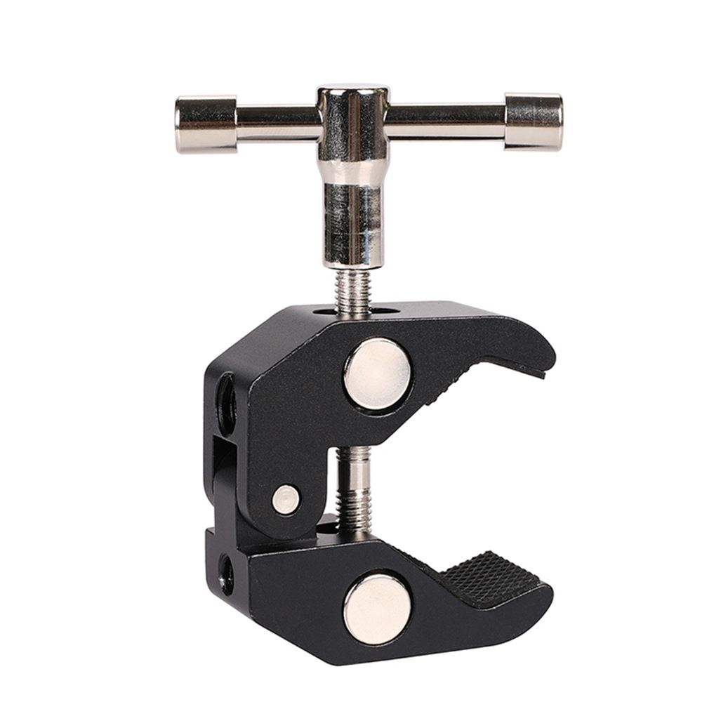 Crab Clamp Clip Multi Functional Anti Slip Adjustable Photography Equipment Accessories For Monitor LED Light Camera Bracket_desvips.com