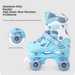 Children's Flash Skates, Double-rowed Quad Shoes, Roller Skating, Roller Skates_desvips.com
