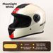 Electric Vehicle Helmet, Men's All Season Motorcycle Full Face Helmet, Women's Winter Warm Riding Safety Helmet_desvips.com
