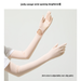Nylon Ice Silk Long Sun Protection Gloves For Women, UV Protection Sleeves, Summer Long Arm Protectors_desvips.com