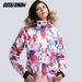 001 Gsousnow Windproof Warm Large Fur Collar Top Women's Mountaineering Softshell Ski Jacket For Women_desvips.com