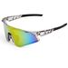 Cool One-Piece Lens Large Frame Cycling Sports Sunglasses Anti-Light Anti-UV Sun Protection Fishing_desvips.com