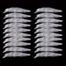 Chan’sHuang 20PCS Unpainted Blanks Bait 11cm/12g Transparent Floating Rattles Minnow DIY Handmade Artificial Fishing_desvips.com