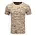 Camo Short Men's Round Neck Pure Cotton Half Sleeve Outdoor Training Work Military Tactical T-Shirt Wholesale_desvips.com