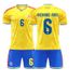 2026 Colombia Home Jersey Set With Numbers 10 (J. Rodriguez), 6 (Rios), And 7 (Dias)_desvips.com