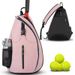 New Badminton For Outdoor Sports Training, Single-shoulder Pickleball Backpack, Crossbody Bag, Tennis Bag_desvips.com