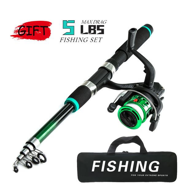 Rod Combo Children's Fishing Rod Wheel Lure Suit Casting Rod 1.8m Sea Rod Soft Bait Scoop Net Full Set Of Fishing Gear_desvips.com