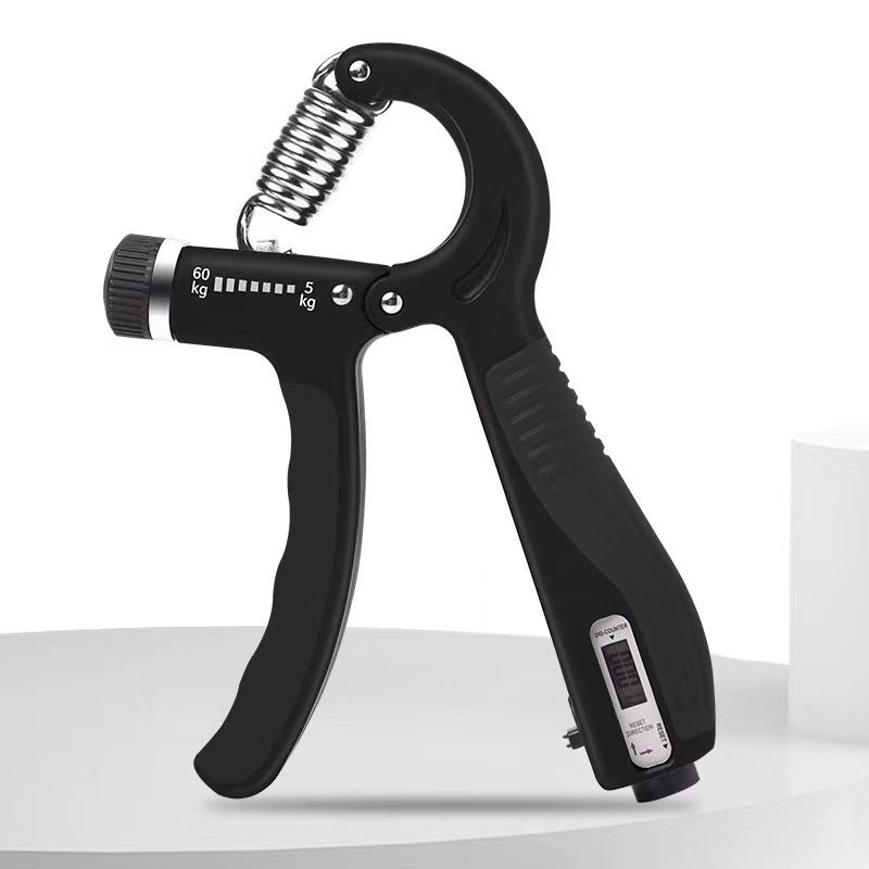 New R Type Electronic Counting Gripper, Easy To Adjust The Strength To Enhance The Finger And Arm Strength Equipment Trainer_desvips.com