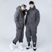 Ski Suit Cold-Proof Men And Women One-Piece Outdoor Set Waterproof Windproof Thickened Warm Integrated Riding Fishing_desvips.com