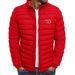 Autumn Winter New Solid Color Jacket Simple And Elegant Men's Cotton Coat_desvips.com