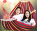Outdoor Leisure Swing Indoor Anti-Tip Single Double Canvas Hammock Student Dormitory Hanging Chair_desvips.com
