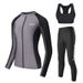 Korean Women's Diving Suit Two-Piece Long Sleeve Swimsuit Sun Protection Quick-Dry Rash Guard Couple Snorkeling Surfing_desvips.com