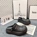 Summer New Mic Key Big Toe Clog Women, Thick-Soled Height-Increasing Closed-Toe Half-Slip Sandals, Outdoor Beach Lazy_desvips.com
