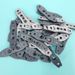 30pcs Steel Ball Pouch Slingshot For Flat Rubber Band PU Leather Outdoor Shooting Accessories_desvips.com