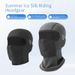 Cooling Ice Silk Motorcycle Balaclava Face Mask With Moisture-Wicking Liner For Men & Women - UV Protection, Breathable & Comfortable_desvips.com