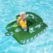 Inflatable Kids' Water Tank Float - Ride-On Pool Toy With Water Spray Gun For Outdoor Swimming & Splash Play_desvips.com
