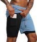 Men's Clothing Breathable Quick Drying Sports Pants Double Layer Trendy Summer Quick Drying Fitness Sports Shorts_desvips.com