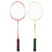 Back-to-School Season Special Iron Alloy Sponge Handle Training Adult Double Set Women's Badminton Racket_desvips.com