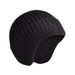 LazyZoom Warm Watch Men's Skull Cap Winter Knitted Earflap With Ears Brimless Cycling Hat_desvips.com