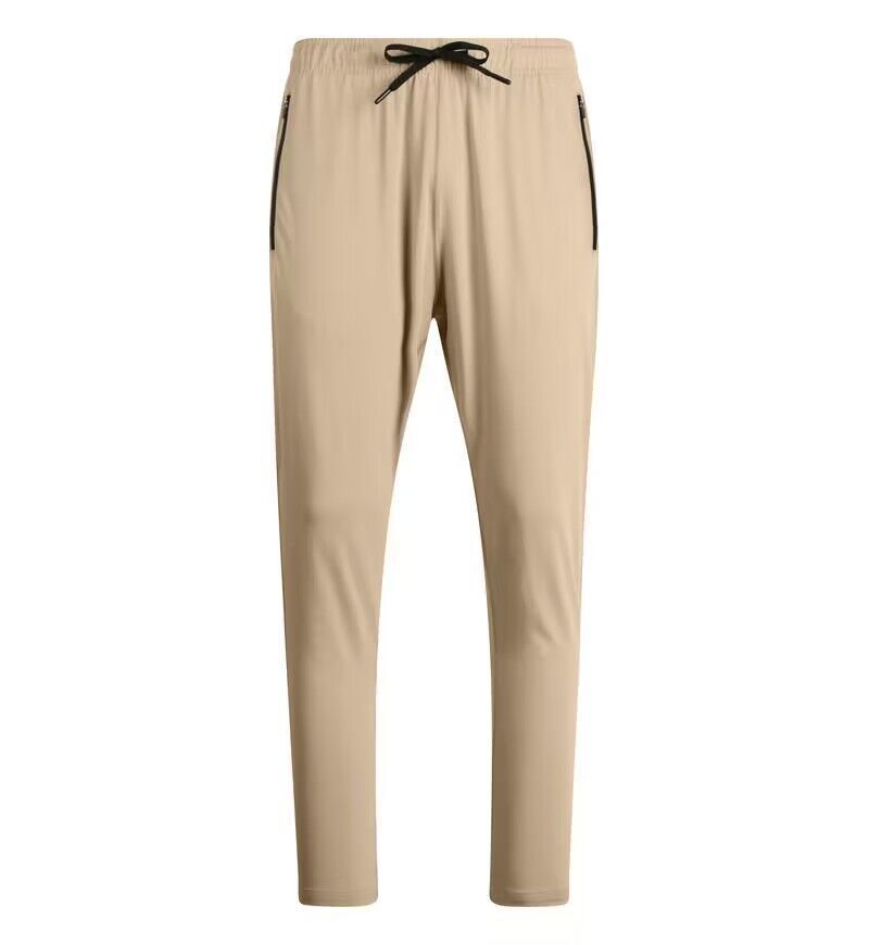 Men's Clothing Sports Trousers Training Running Fitness Outdoor Casual Trousers Breathable Quick-Drying Polyester Sweatpants_desvips.com