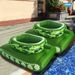 Inflatable Tank Pool Float For Adults - Water Battle Float With Spray Gun For Lake Beach & Pool Party_desvips.com