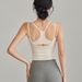 Sports Backless Vest For Women Summer Pilates One-Piece Training Fitness Bra Shockproof Yoga Wear Outerwear_desvips.com