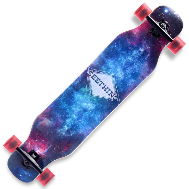 42 "long board road skateboard Cruiser four wheel skateboard dance board_desvips.com