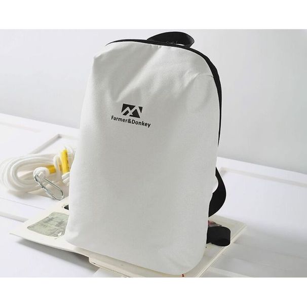 Farmer Donkey Casual Simple Hiking Water-resistant Backpack Men Women, Lightweight For Travel, Cycling, And Hiking, 10L_desvips.com