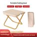 Outdoor Stool, Portable Handle Bag, Fishing Small Maza Queue Zipper Chair, And Camping Fully Folding Chair_desvips.com