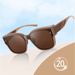 High-end Fashionable Sunglasses For Women, Wearable Glasses For Nearsightedness UV Protection, HD Polarized UV400 Goggles_desvips.com