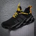 YRZL Sports Breathable Comfortable Jogging For Men Non Slip Outdoor Walking Shoes Mesh Casual Sneakers_desvips.com