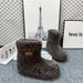 Inner Height Increase Lamb Sheep Baa ~ Furry For Women Wool Lined Winter New Short Birkens Tock Cotton Shoes Snow Boots_desvips.com