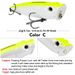 22g Big Mouth Crawling Simulation Wave Popa Lua 9.4cm Plastic Hard Bait For Bass Fishing Gear_desvips.com