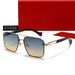 New Men's And Women's Frameless Fashion Trend Glasses Driving Travel Vacation Sunglasses 23289_desvips.com