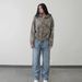 American High Street Washed Camouflage Maple Leaf Hoodie Unisex Spring Autumn New Hooded Sweatshirt Cardigan_desvips.com