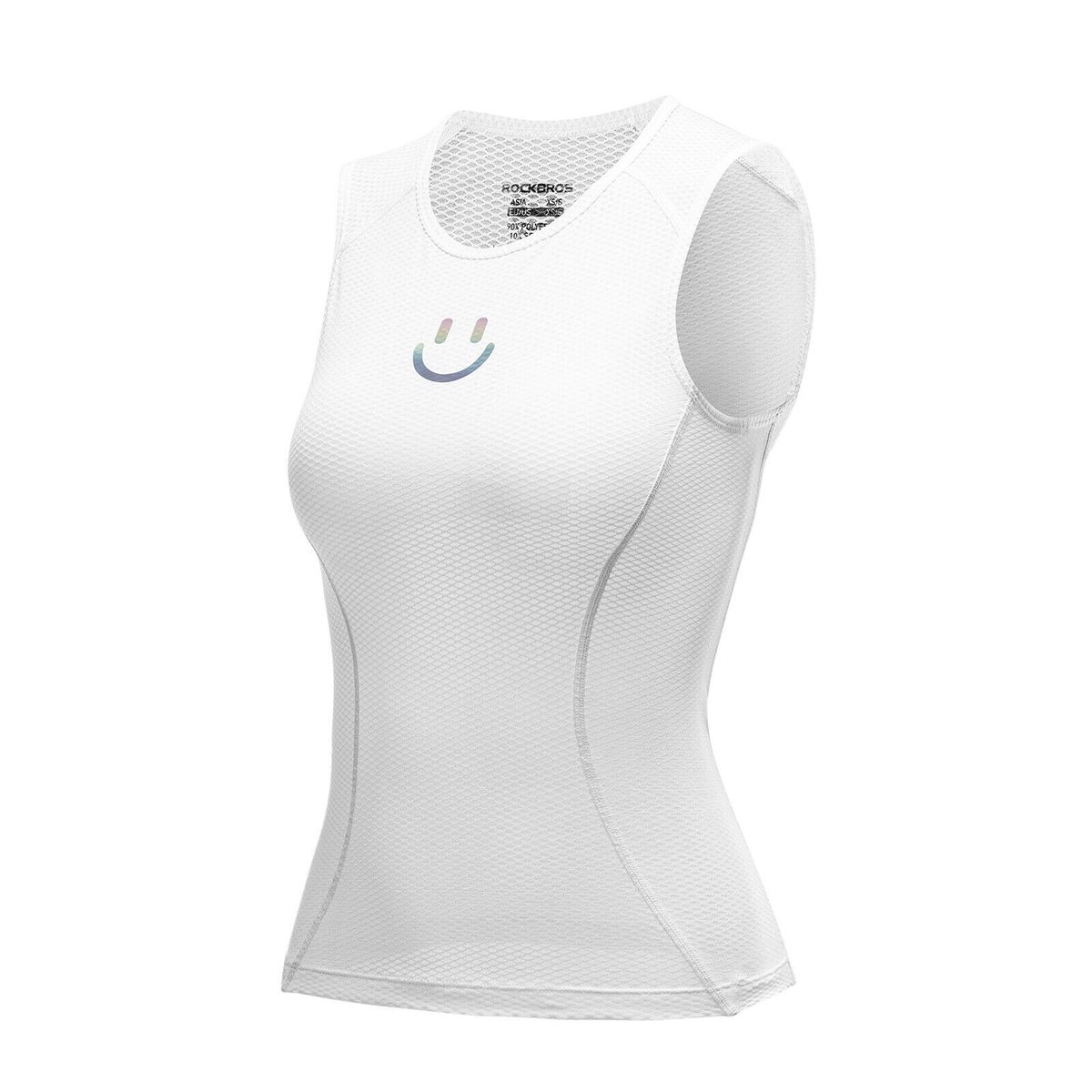 ROCKBROS Women's Sleeveless Cycling Vest, Breathable Running Vest, Active Top for Fitness and Outdoor Activities_desvips.com