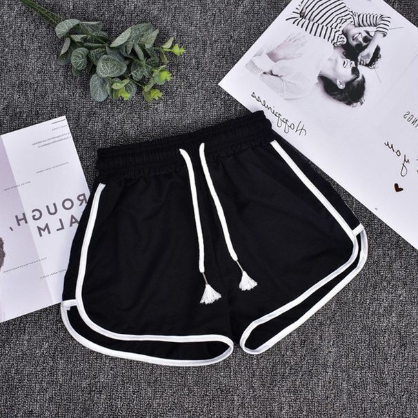 RenMou 2024 Summer New Sport Three Part Women's Shorts For Outwear, Running, Leisure, High Waist, Slimming Sleep Pants, Exclusive Supply_desvips.com