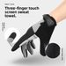 Wear-resistant Microfiber Breathable Shock-absorbing Bicycle Anti-slip Fitness Touchscreen Full-finger Cycling Gloves_desvips.com
