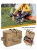 Outdoor Camping Gas Tank Storage Bag Large Capacity Ground Nail Tool Bag Gas Canister Picnic Cookware Utensils Kit Bag_desvips.com