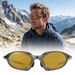 Polarized UV400 Cycling Sunglasses Sandblasted Metal Frame Sports Riding Glasses Outdoor Hiking Mountain Bike Eyewear_desvips.com