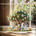 2D Flat Magic Egg Tree Rabbit Decorations Simple And Perfect Easter Gift - High Quality_desvips.com