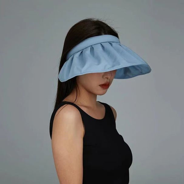 Women's Black UV Protection Sun Hat - Breathable Shell Design, UPF 50+ For Outdoor Activities_desvips.com